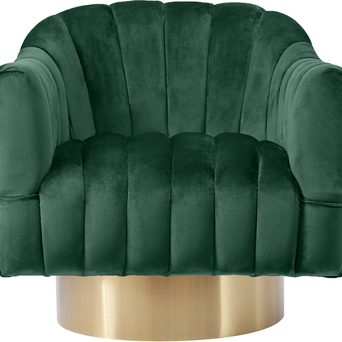 Farrah - Accent Chair with Gold Base