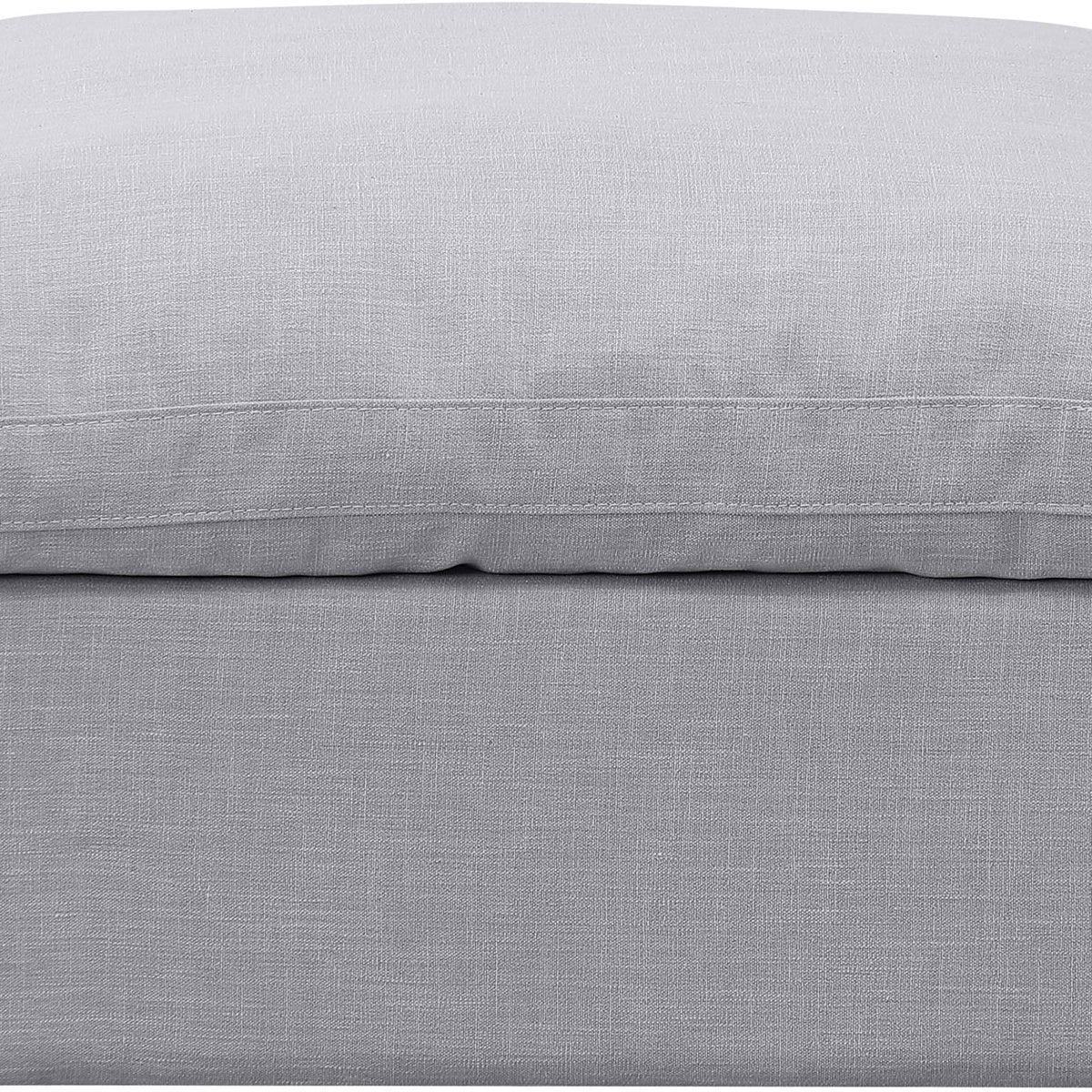 Indulge - Linen Ottoman