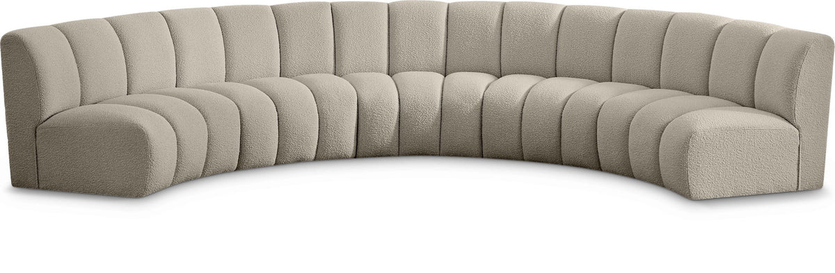 Infinity - 5 Piece Boucle Modular Sectional