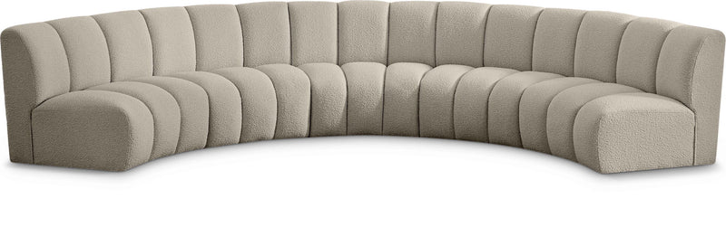 Infinity - 5 Piece Boucle Modular Sectional