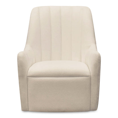 Bowie - Swivel Chair - White