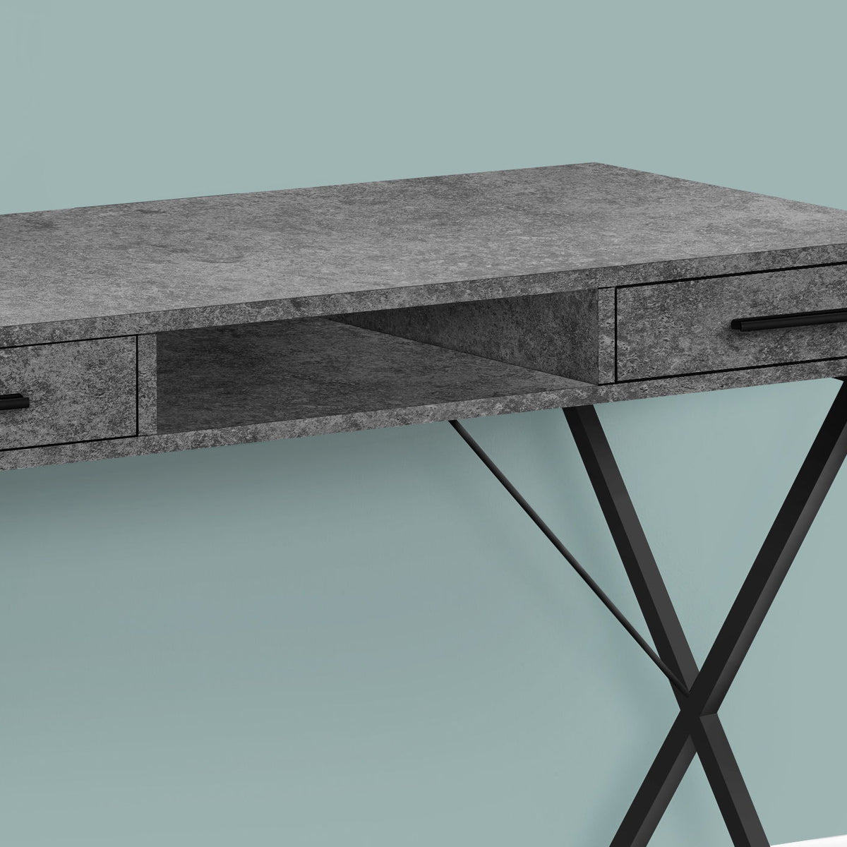 Computer Desk, Home Office, Laptop, Left / Right Set-Up, Storage Drawers, Work, Contemporary, Modern