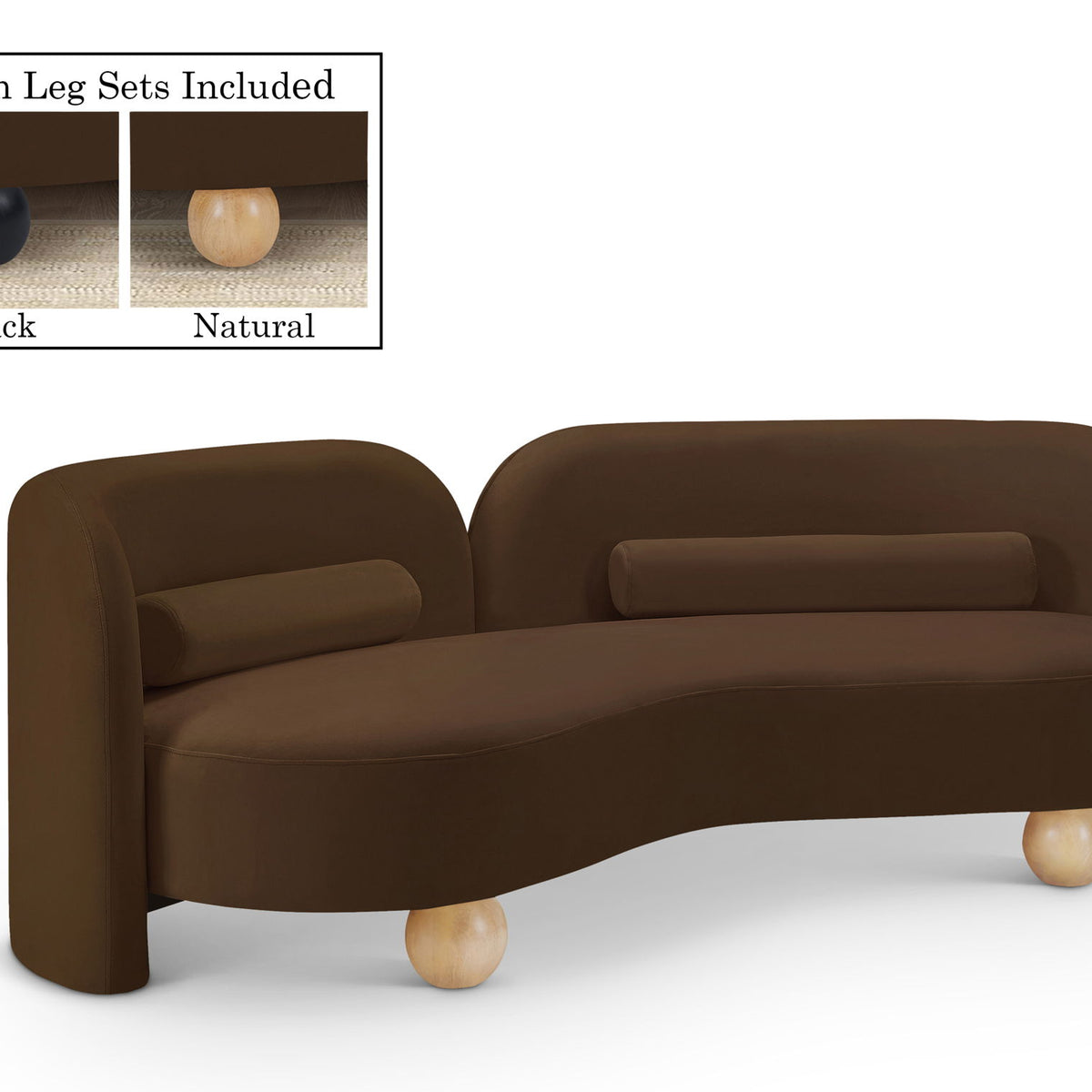 Daphne - Velvet Sofa