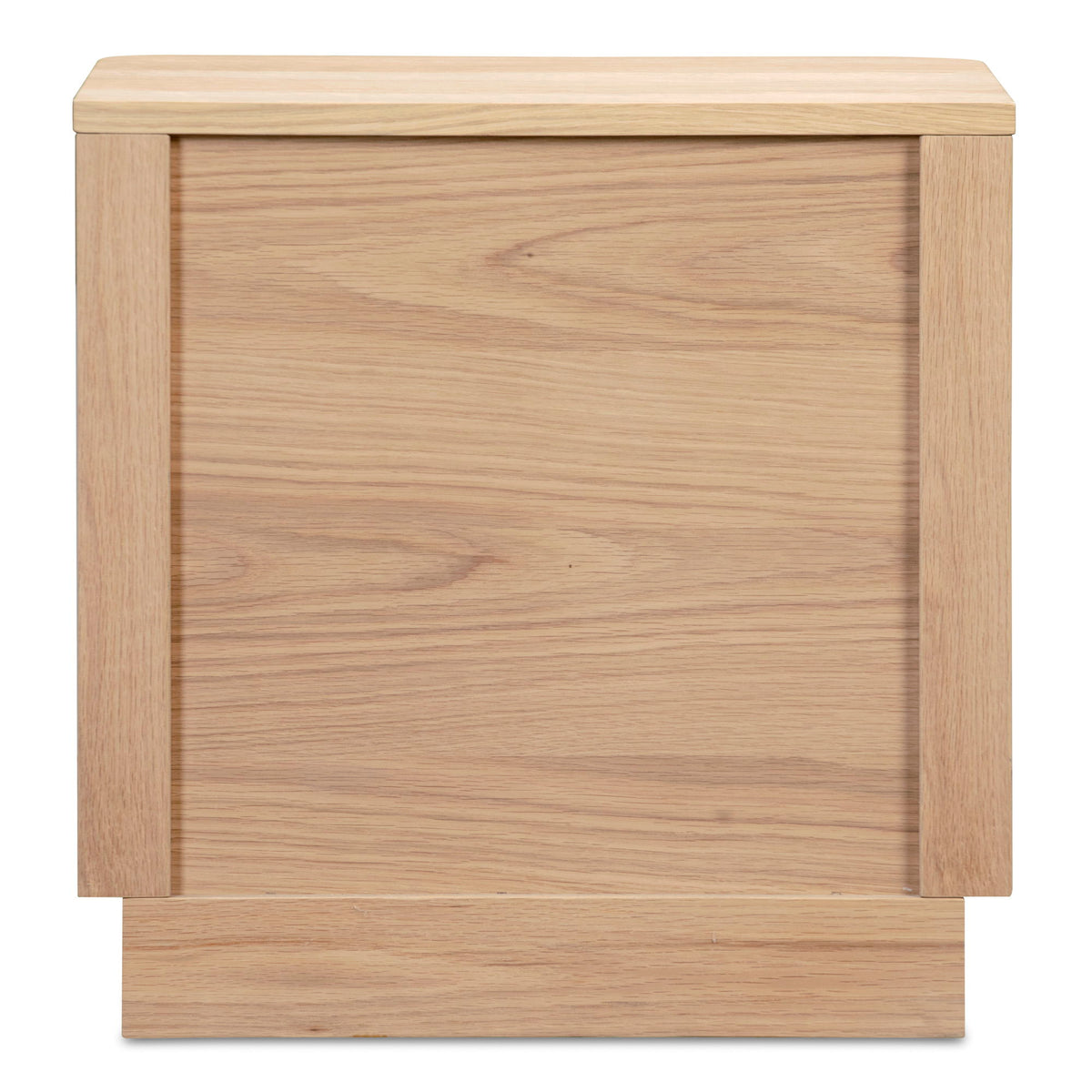 Round Off - Tall Nightstand - Light Brown