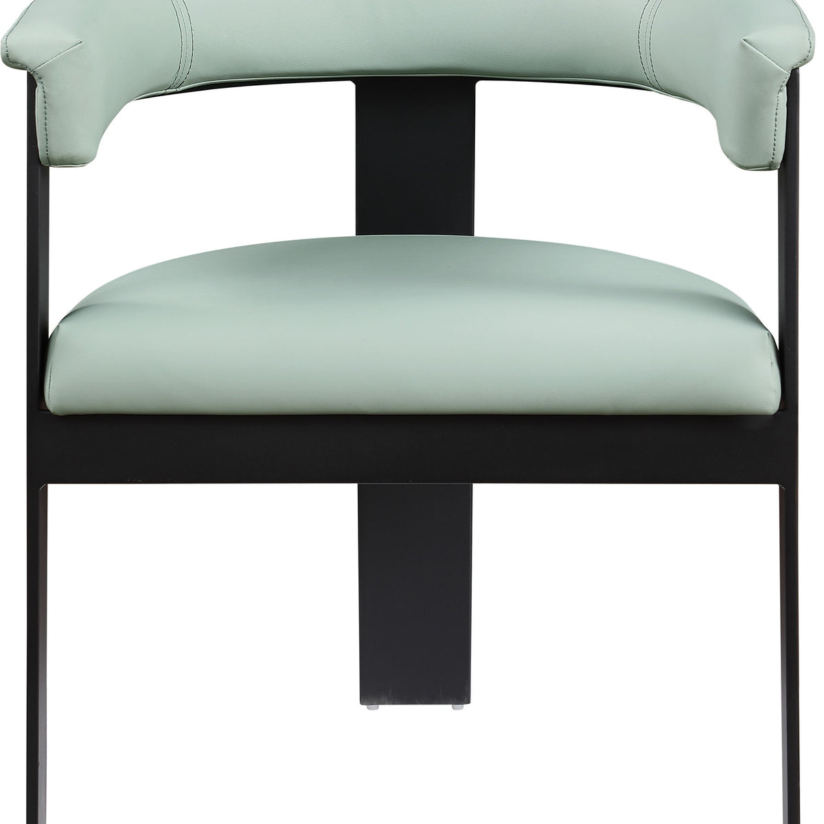 Romeo - Faux Leather Dining Chair With Black Base (Set of 2)