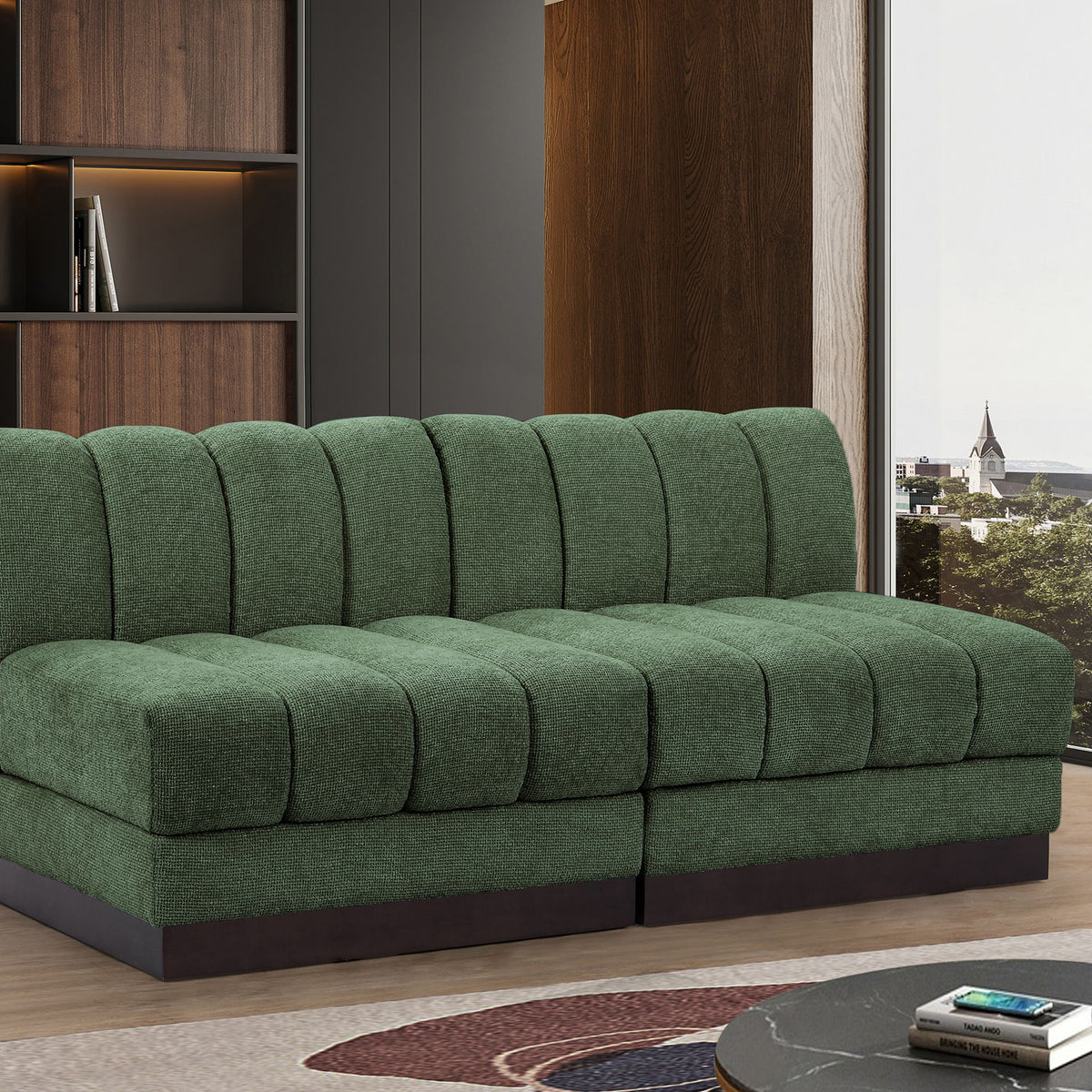Quinn - 2 Seat Modular Armless Sofa