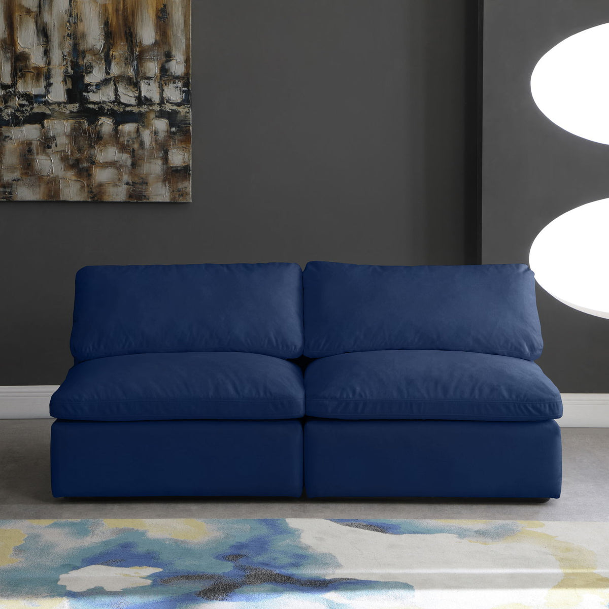 Cozy - Modular Armless 2 Seat Sofa