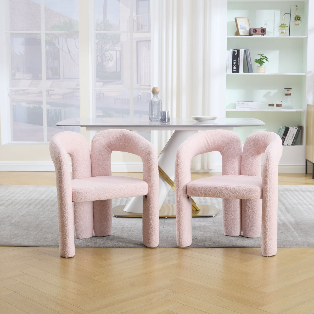 Coolmore Contemporary Designed Accent / Dining Chair With Armrests