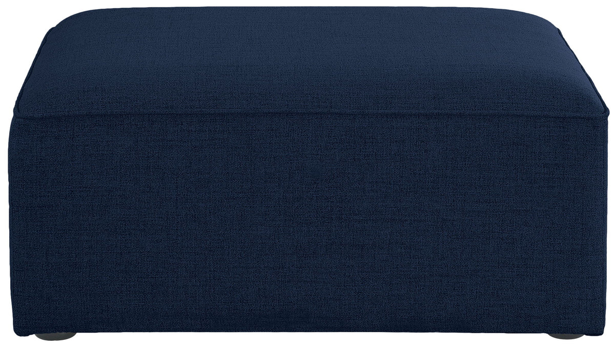 Cube - Linen Ottoman