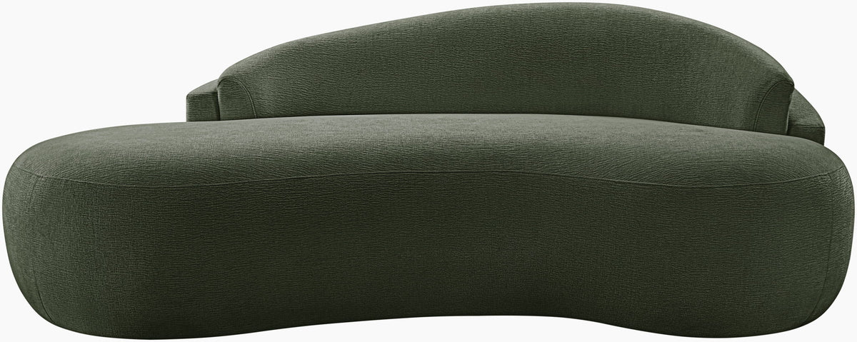 Caspian - Chenille Fabric Upholstered Loveseat
