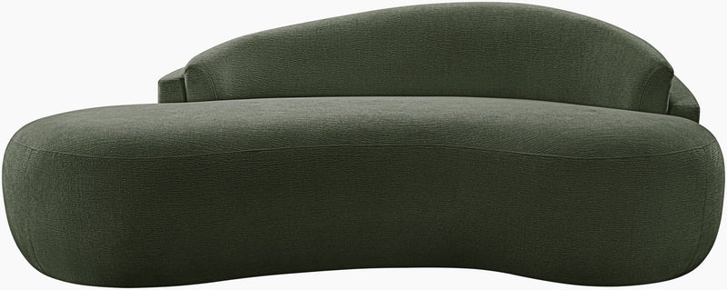 Caspian - Chenille Fabric Upholstered Loveseat