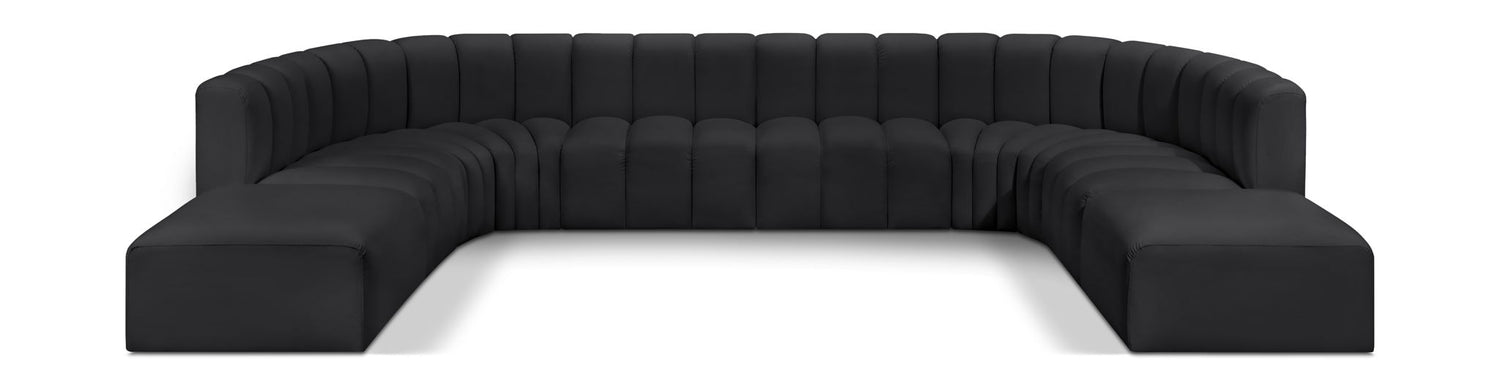 Arc - Faux Leather Modular Sectional
