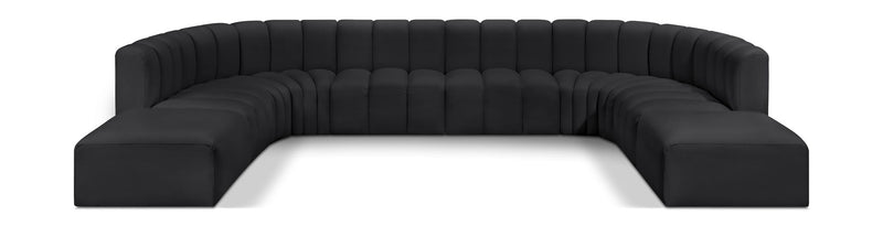 Arc - Faux Leather Modular Sectional