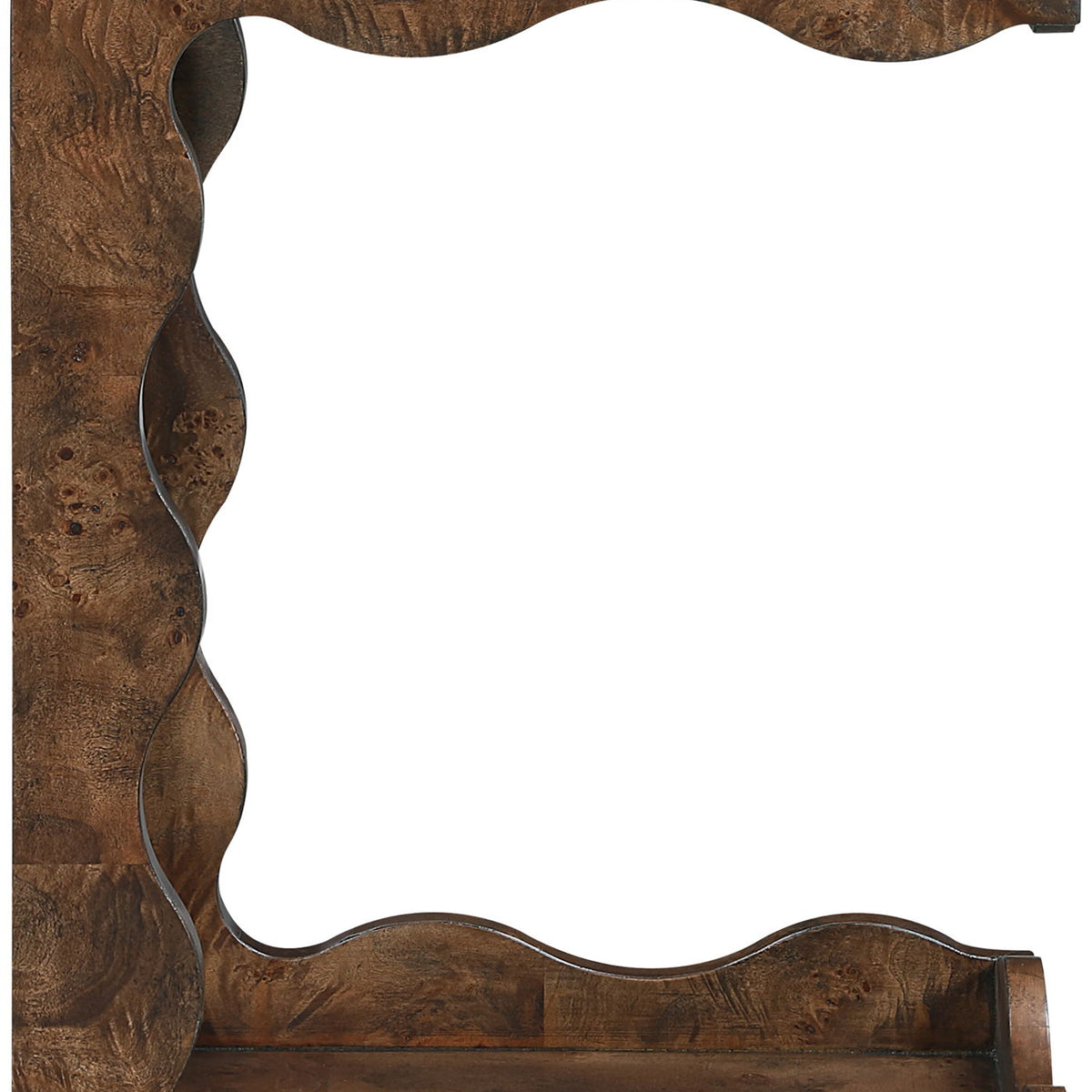 Vassa - Burl Veneer End Table