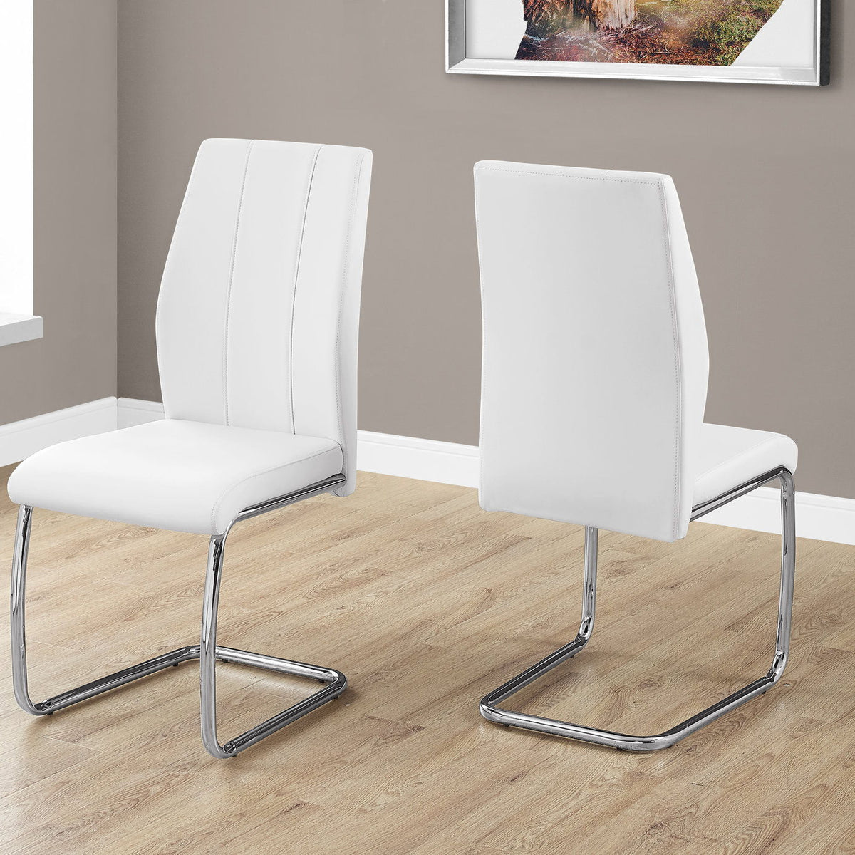 Dining Chair, Side Upholstered For Dining Room, Contemporary & Modern (Set of 2)