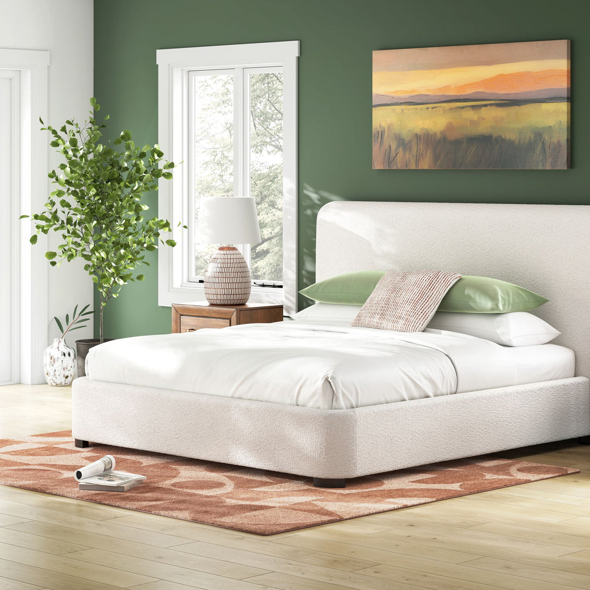 Brintstreet - King Upholstered Bed - Beige