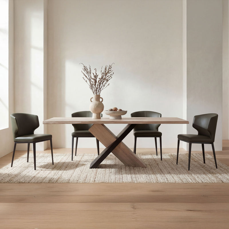 Instinct - Dining Table - White Wax