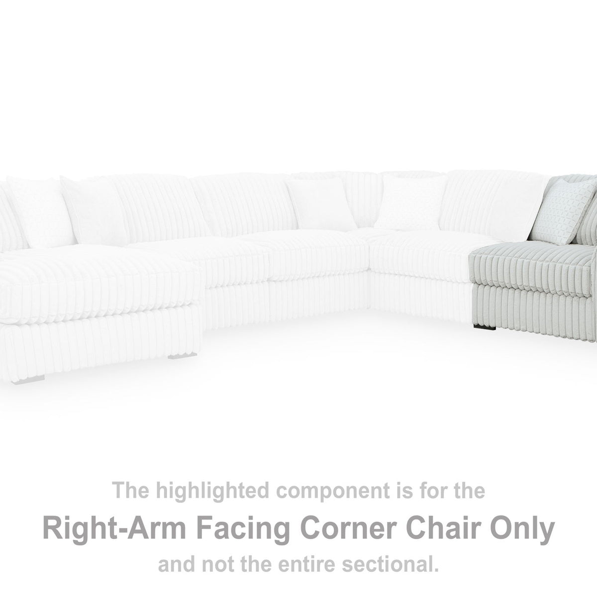 Stupendous - RAF Corner Chair - Alloy
