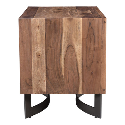 Bent - Nightstand - Natural Stain