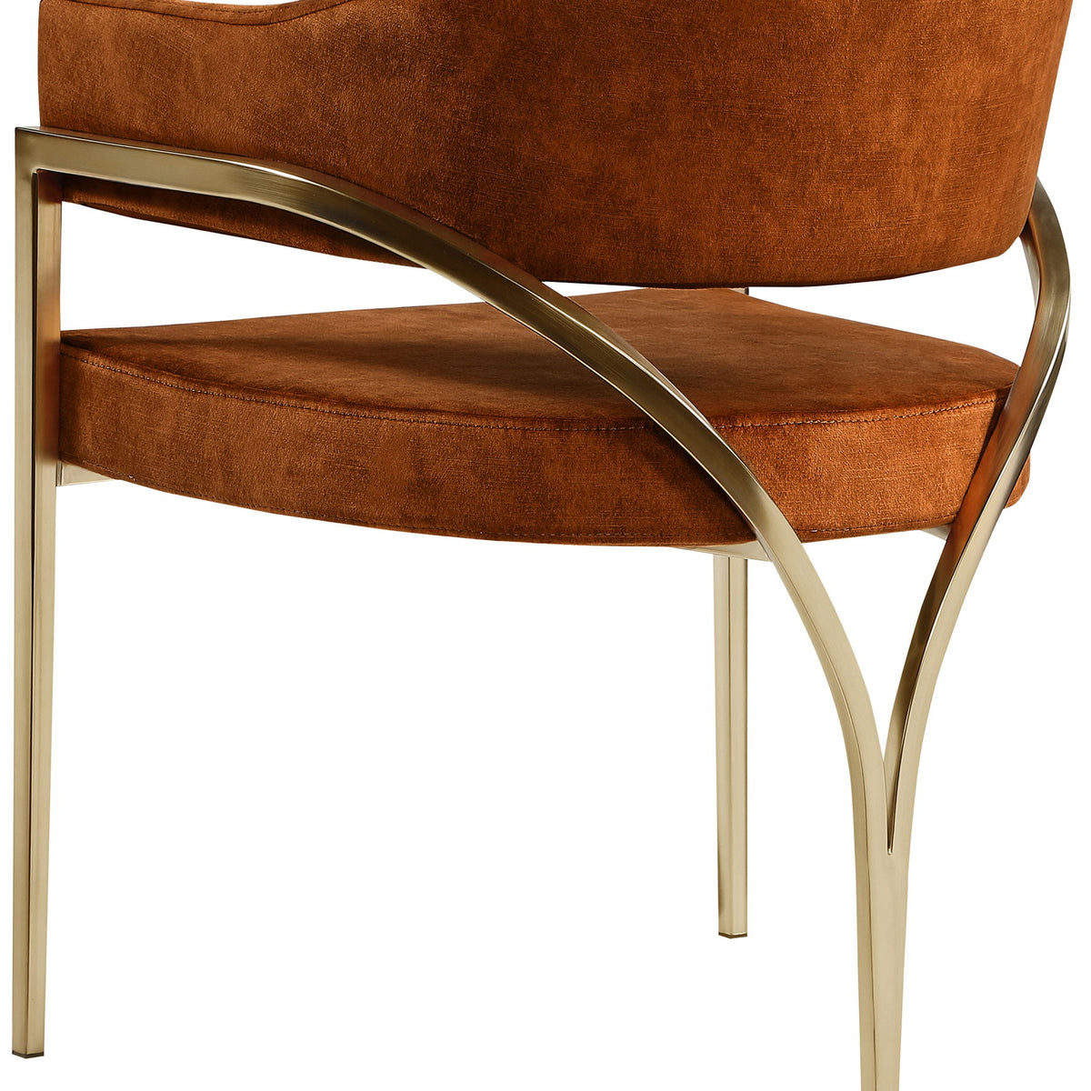 Madelyn - Dining Chair (Set of 2) - Brushed Brass