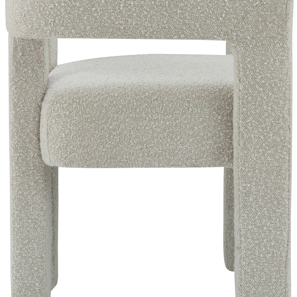 Athena - Boucle Fabric Dining Chair
