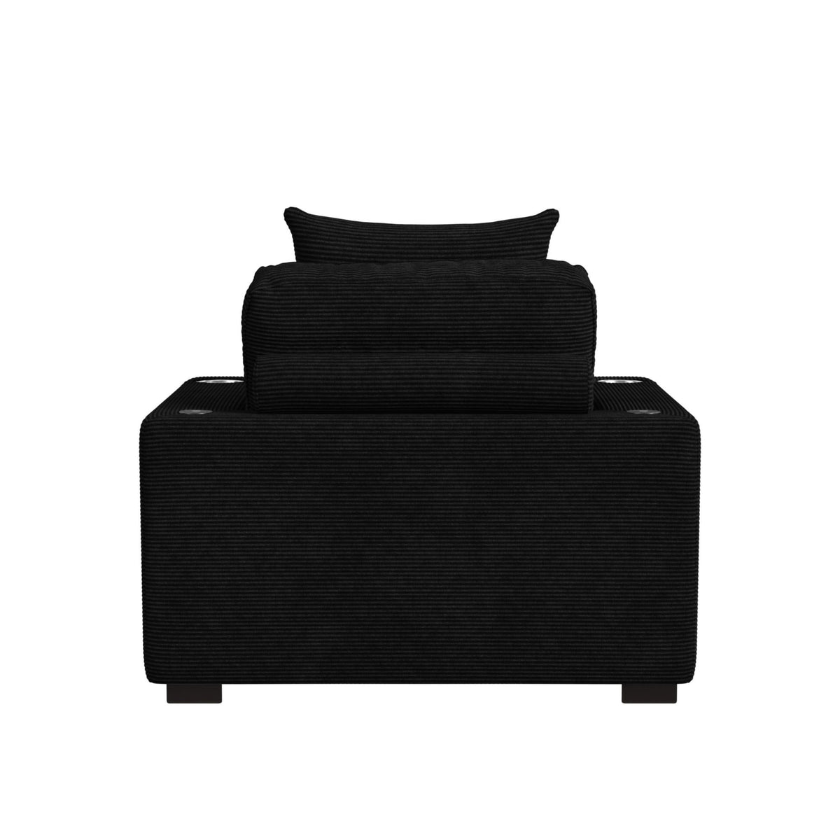 Arizona - Chaise With 1 Pillow 20", 2 Cupholders And 2 USB