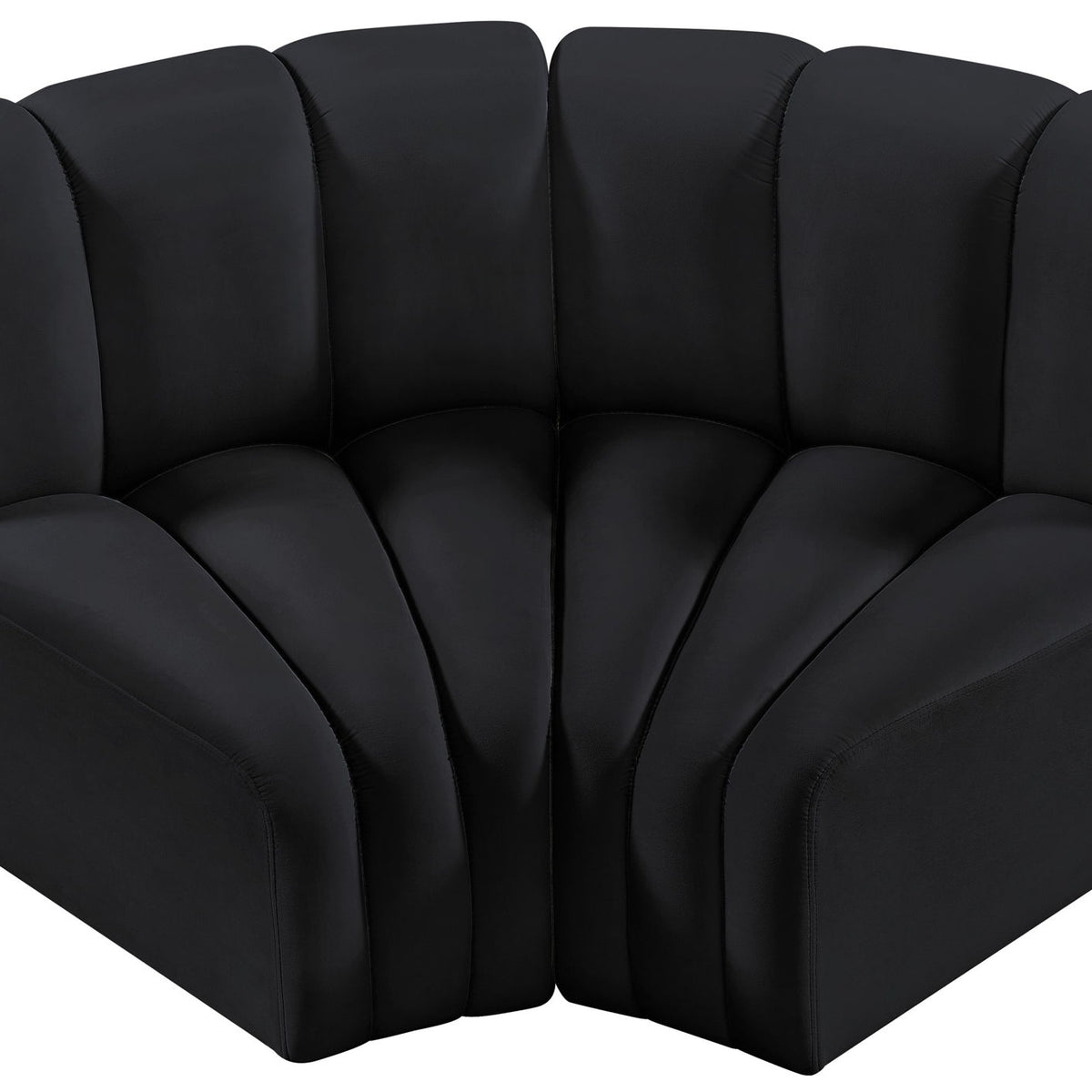 Arc - Velvet 2 Piece Modular Sofa