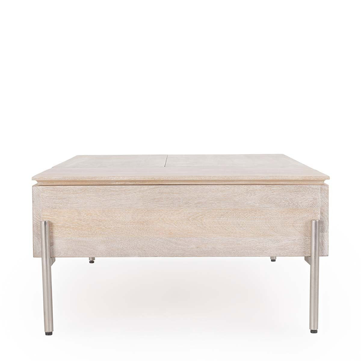 Rocklin - Double Lift Top Coffee Table - White