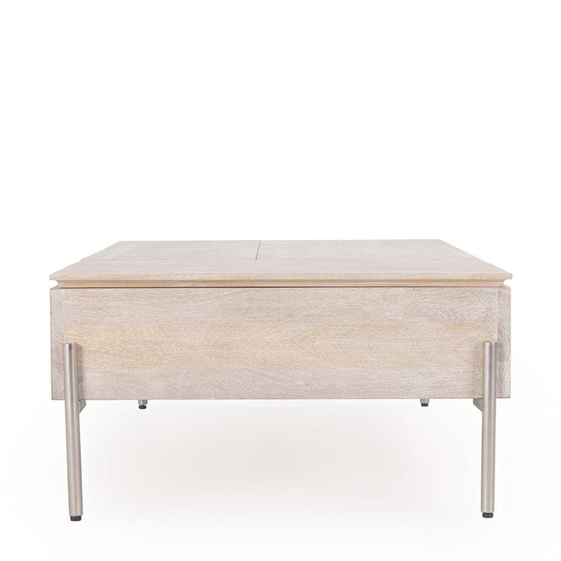 Rocklin - Double Lift Top Coffee Table - White