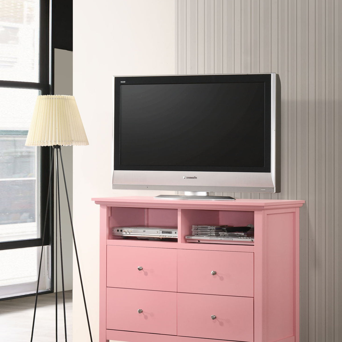 Charming Media Chest With Storage