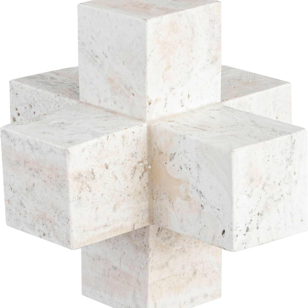 Jack - Travertine Decorative Object - Natural