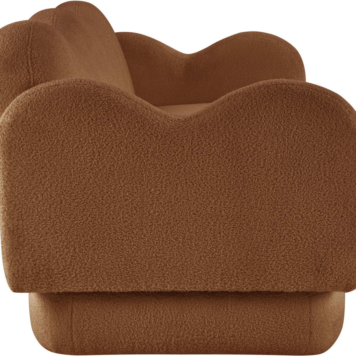 Bloom - Teddy Fabric Sofa - Saddle