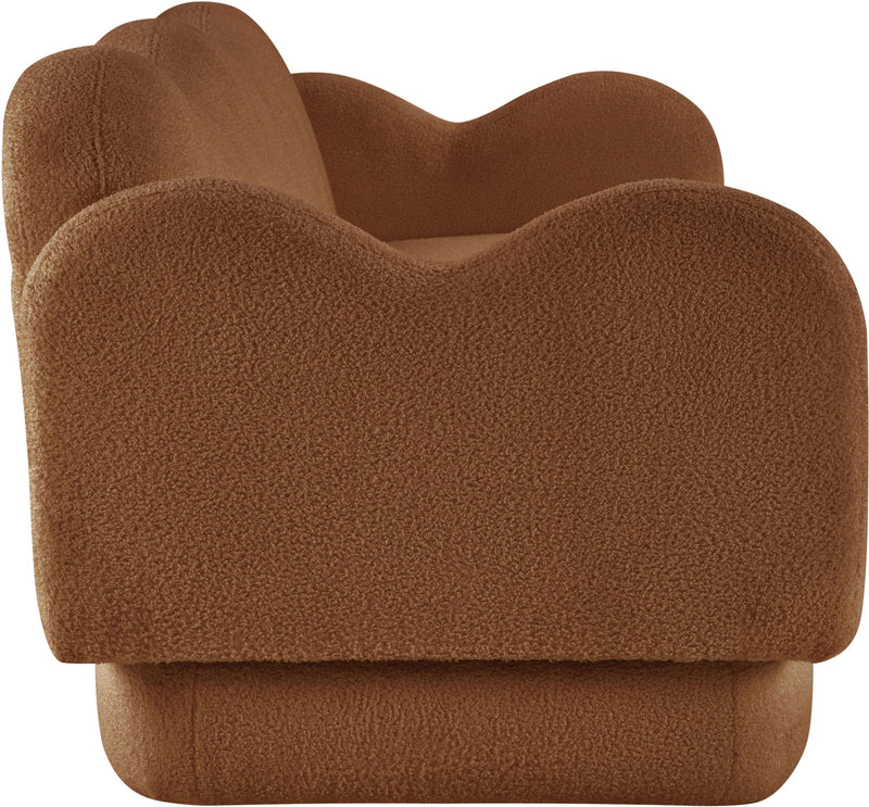 Bloom - Teddy Fabric Sofa - Saddle