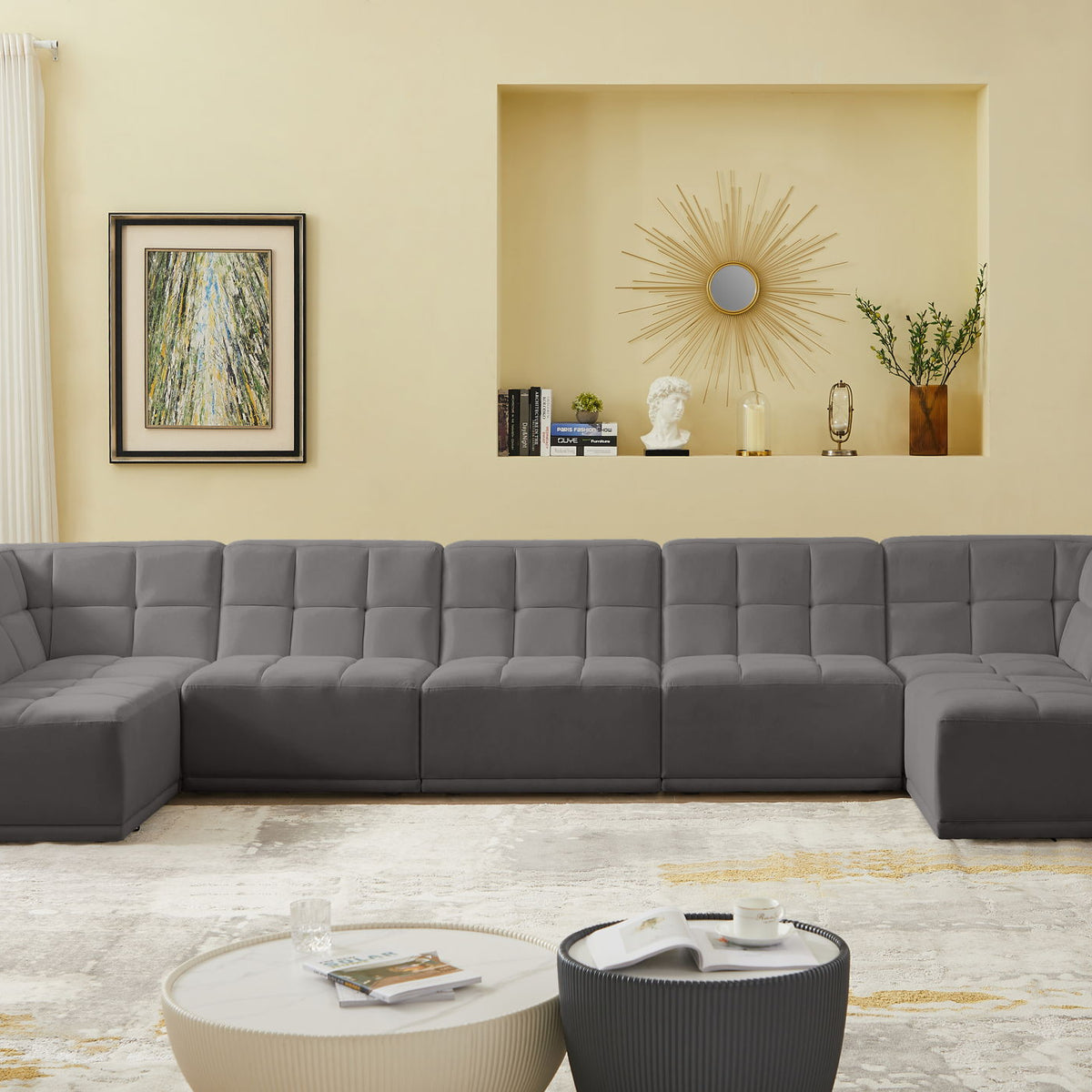 Relax - 7 Piece Modular Sectional