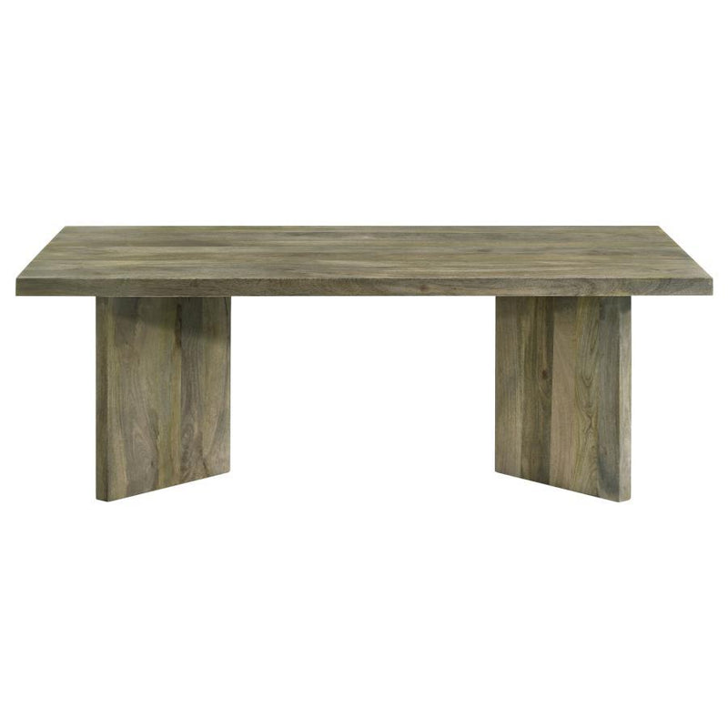 Andando - Rectangular Solid Wood Coffee Table - Mango Brown