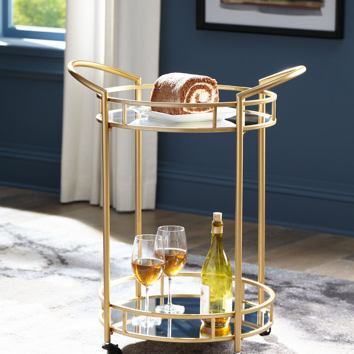 Wynora - Bar Cart - Gold