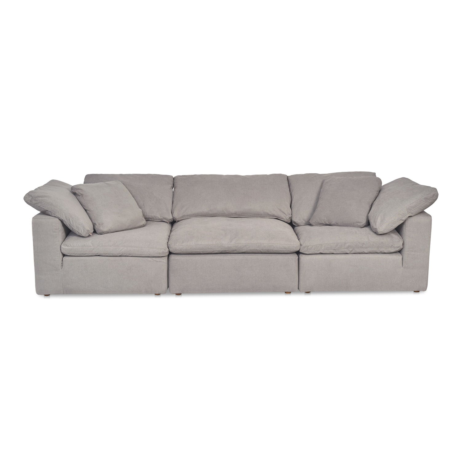 Terra - Performance Fabric Modular Sofa - Light Gray
