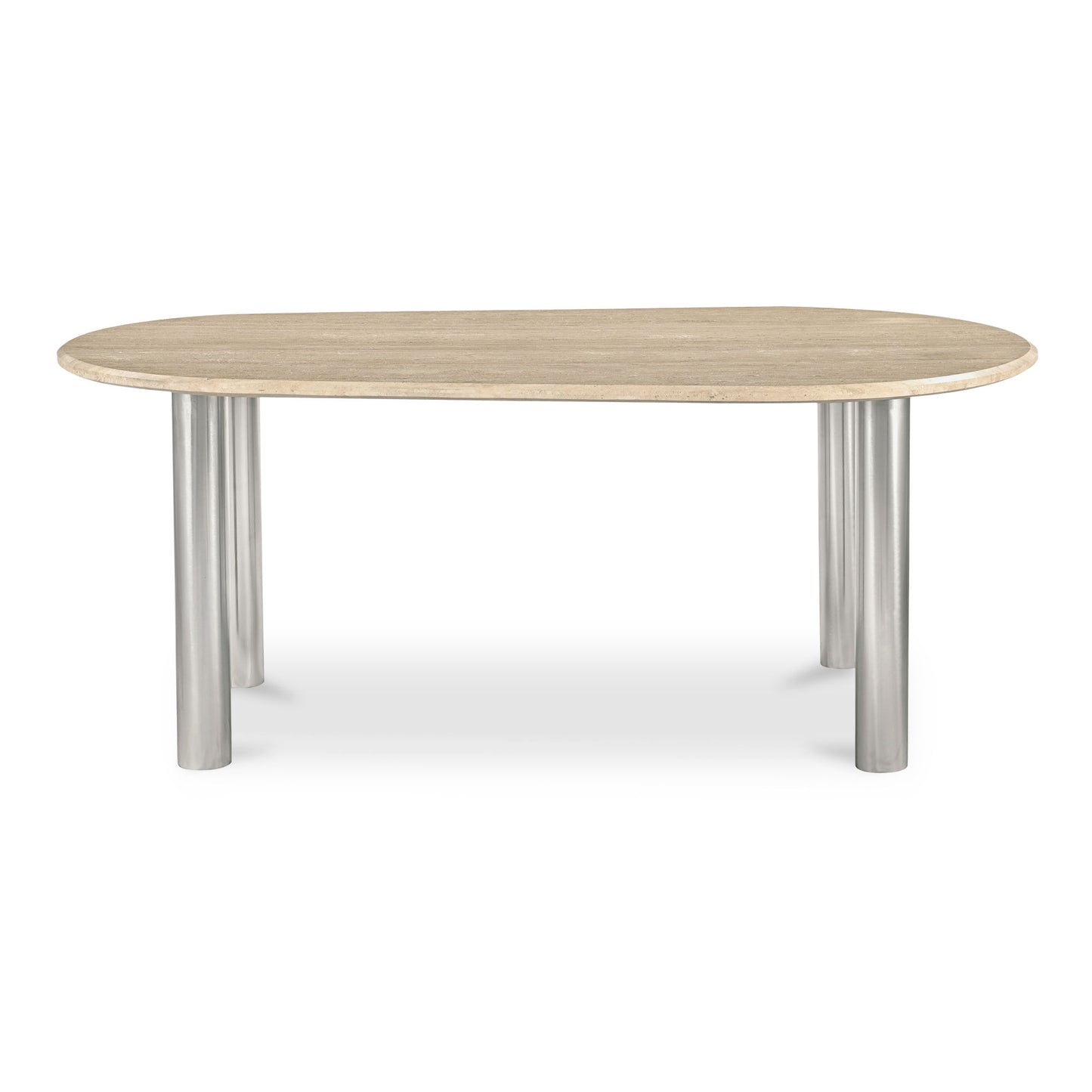 Fia - Dining Table Travertine - Beige