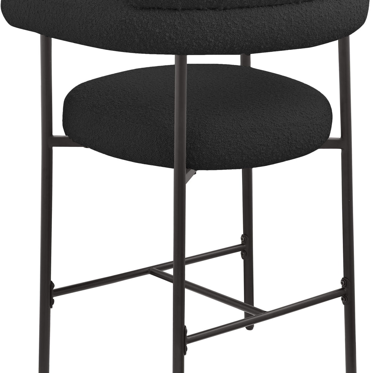 Blake - Counter Stool With Black Base (Set of 2)