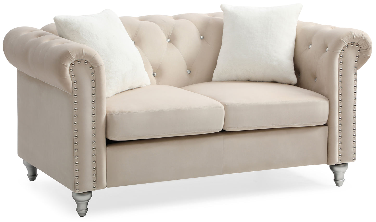 Stylish Contemporary Loveseat