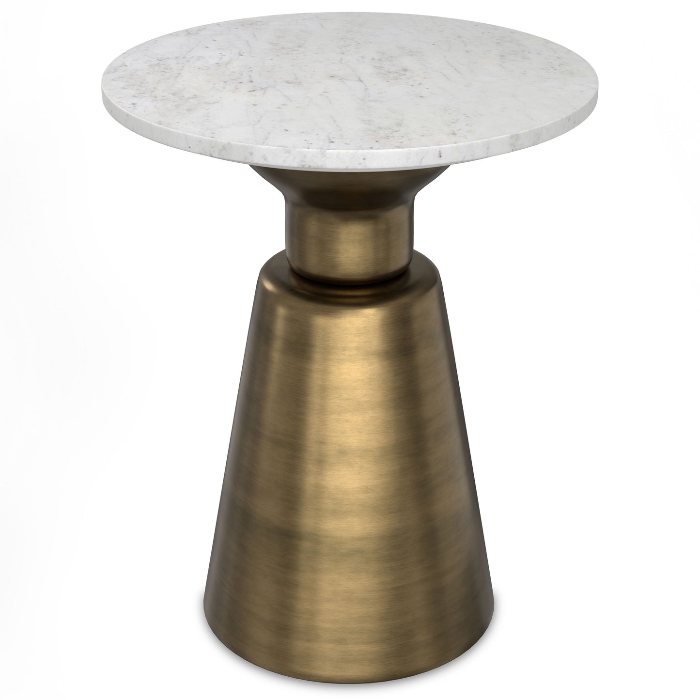 Leyla - Side Table - Antique Brass