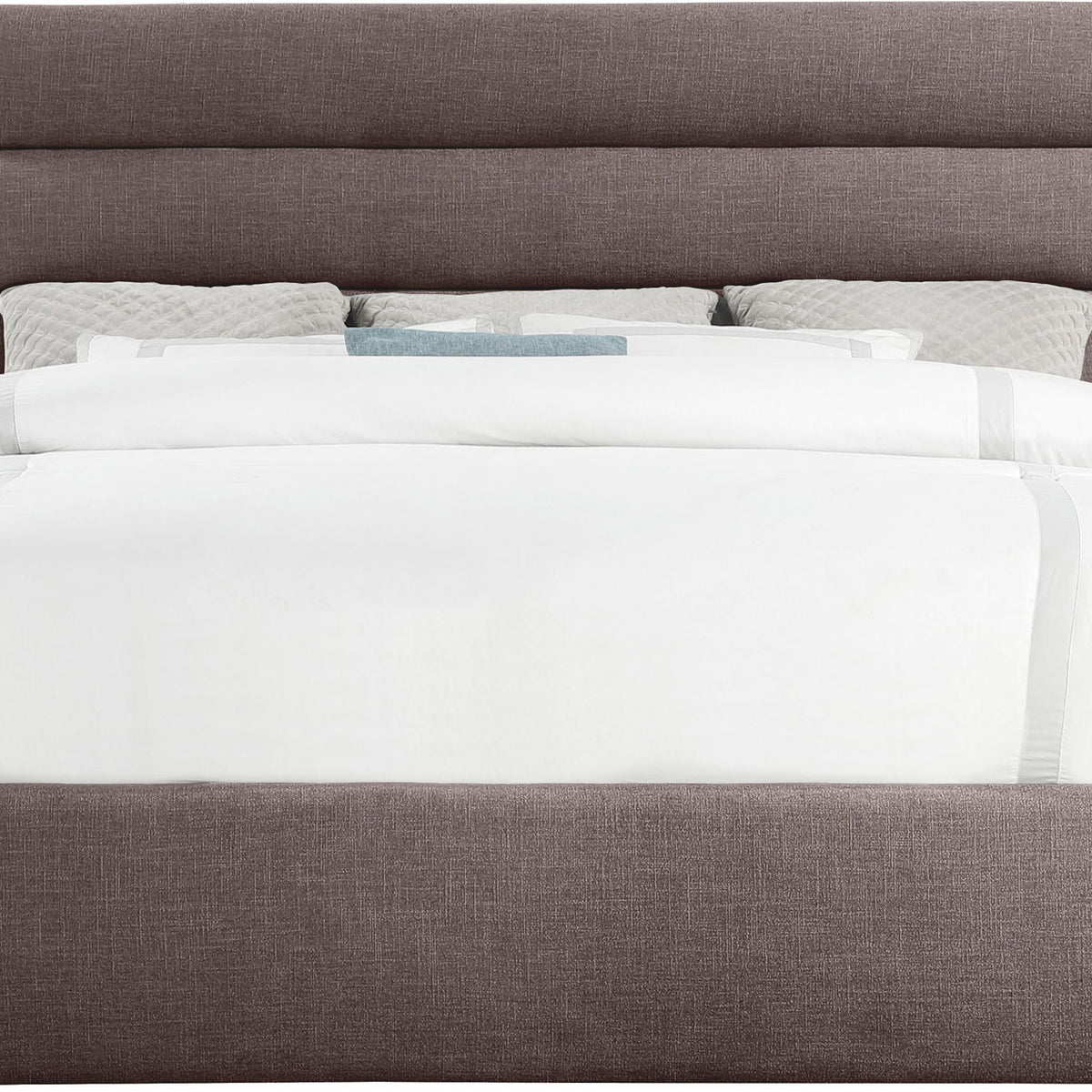 Adam - Linen Fabric Bed With 52" Headboard