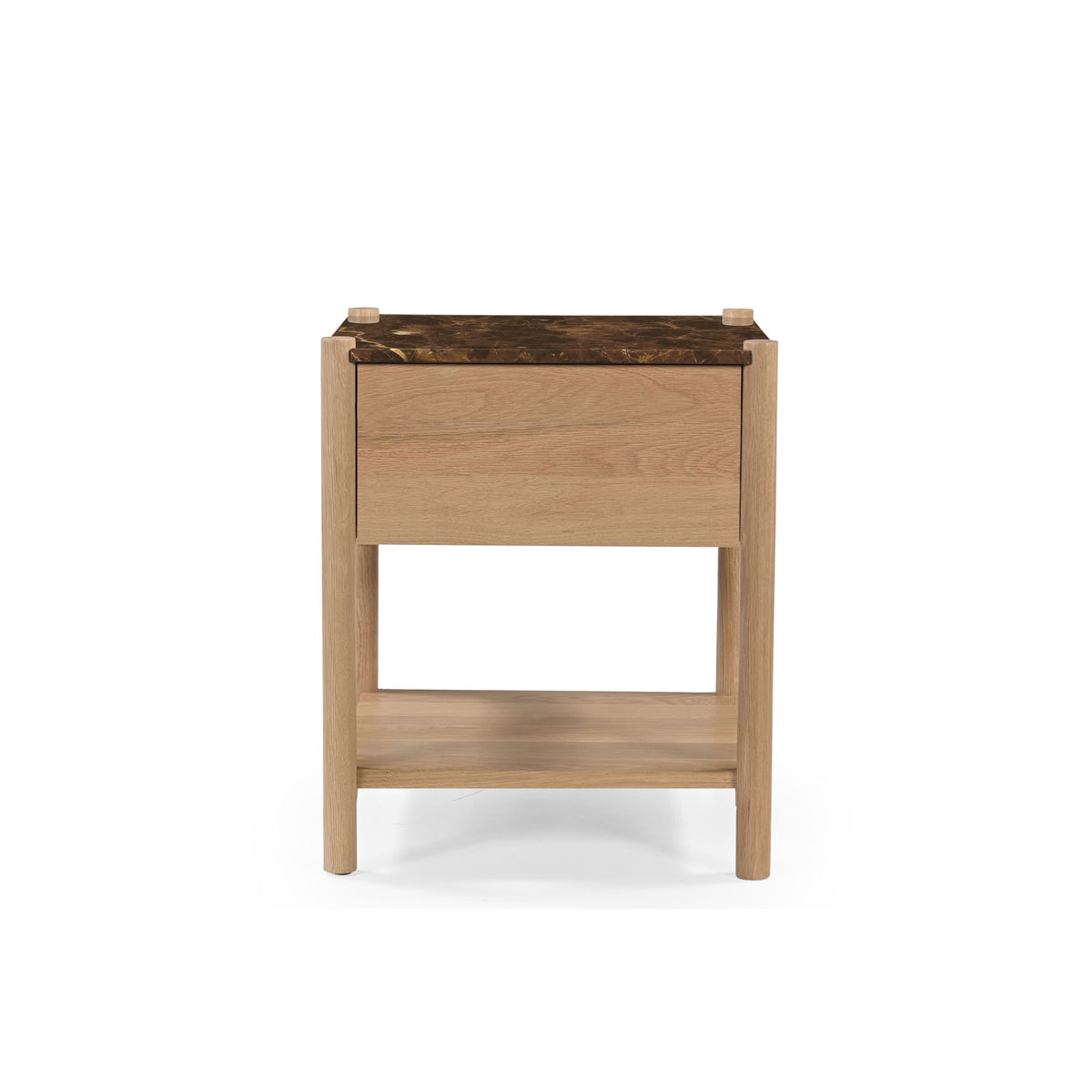 Elio - Nightstand - Dark Emperador