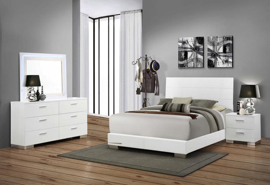 Felicity - Bedroom Set With LED Mirror