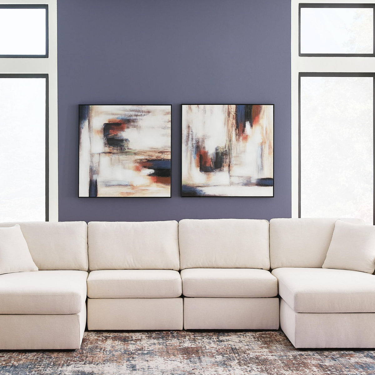 Modmax - Sectional - Oyster