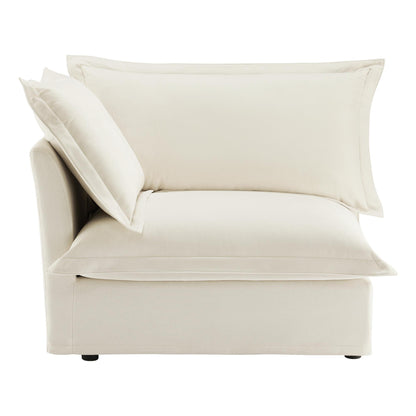 Koala Left-Facing Sofa with Pillow - Cream