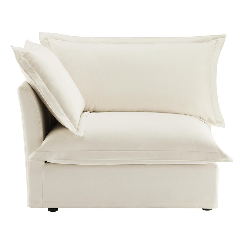 Koala Left-Facing Sofa with Pillow - Cream
