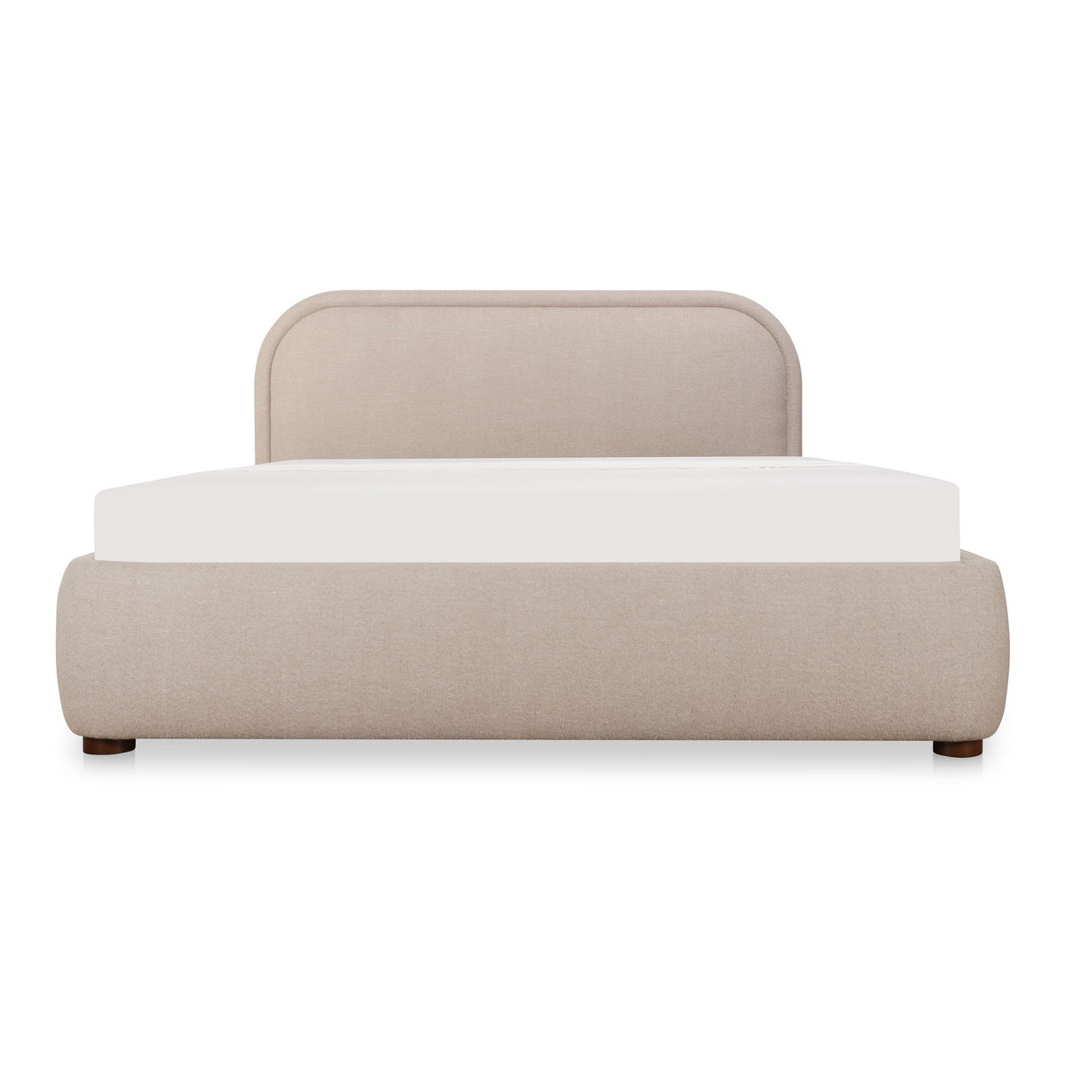 Colin - Queen Storage Bed - Light Brown