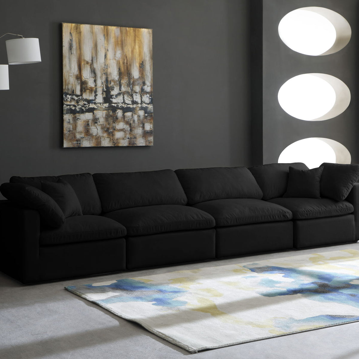 Plush - Modular 4 Seat Sofa