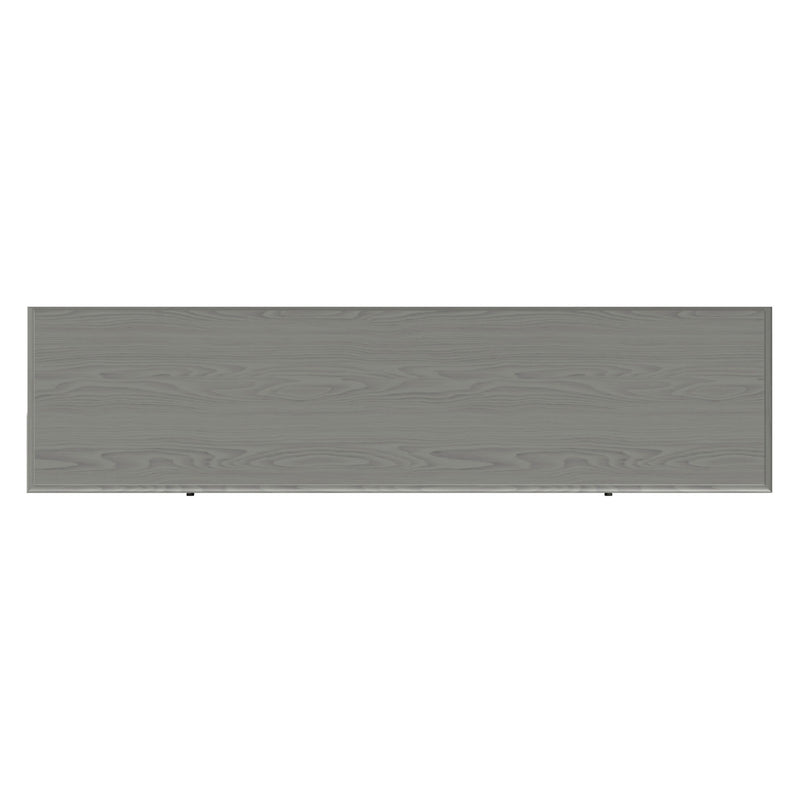 Gray wood veneer panel sample